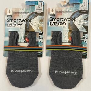 SmartWool unisex "Everyday No Show- Zero Cushion" socks. NWT